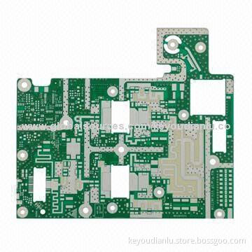 Double Sides Chemical Silver High-frequency PCB with RoHS, SGS, UL Marks